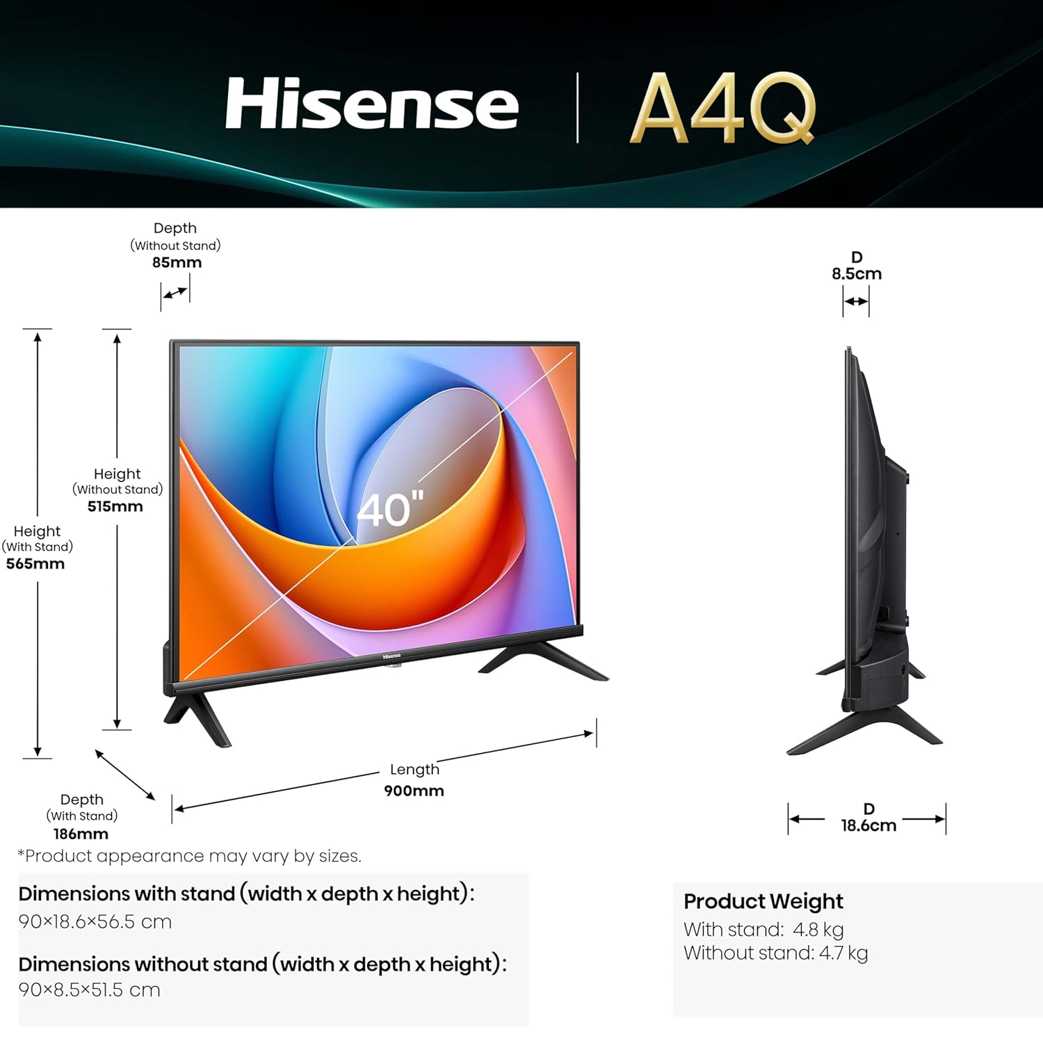 #Hisense A4Q Series