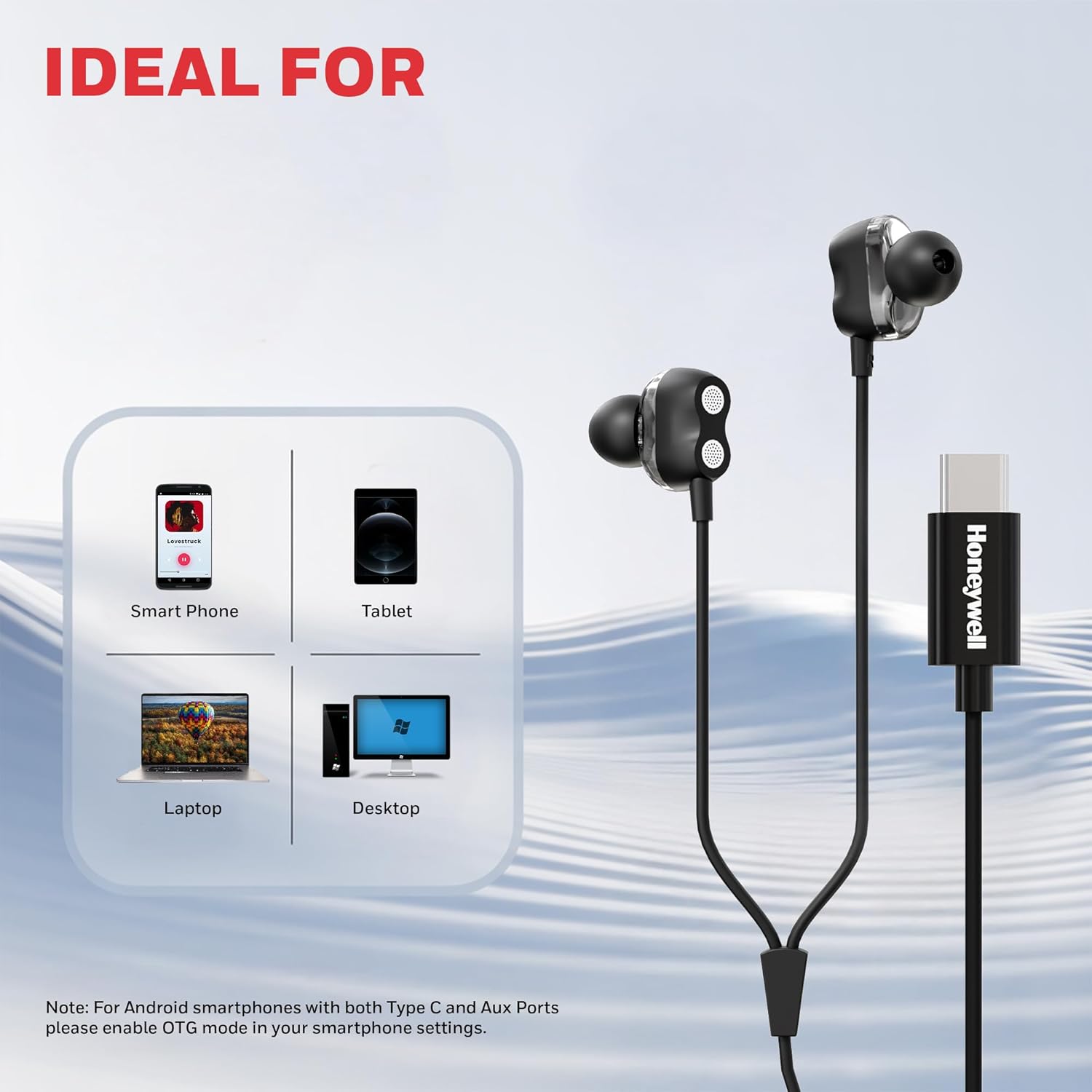 #Color_Black Honeywell Suono P80