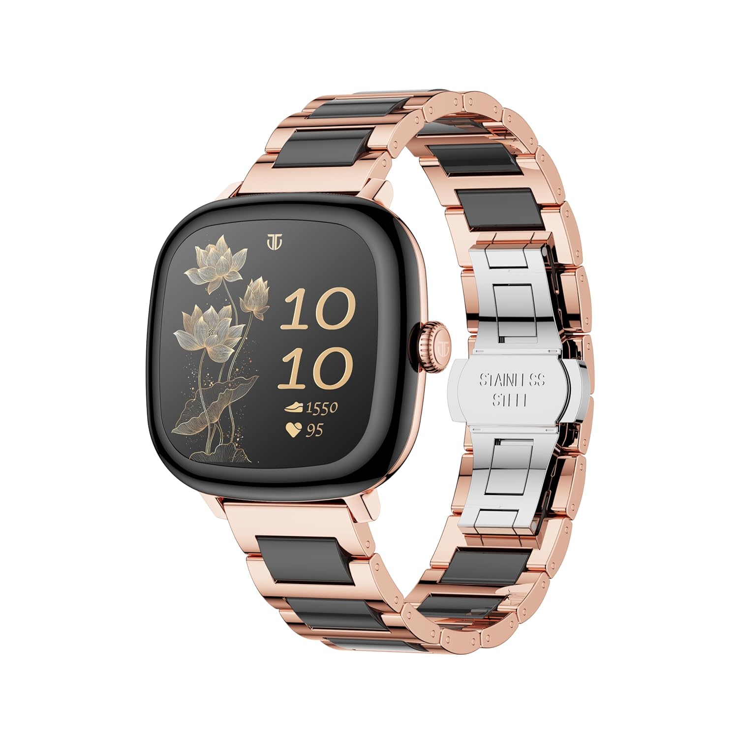 #Rose Gold Ceramic Titan AiRA Smartwatch
