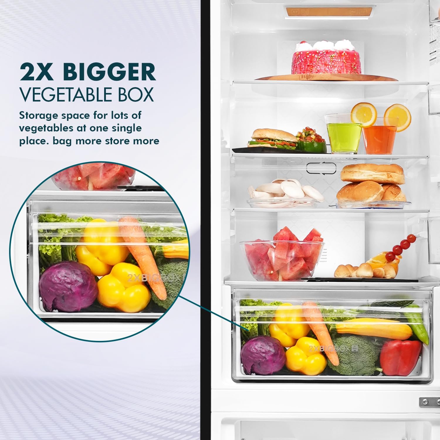 Haier 237 L, 2 Star, 8 In 1 Convertible, Twin Inverter Technology, Frost Free Double Door Bottom Mount Refrigerator (HRB-2872BGB-P Black, 2024 Model) Haier 237 L, 2 Star, 8 In 1 Convertible, Twin Inverter Technology, Frost Free Double Door Bottom Mount Refrigerator (HRB-2872BGB-P Black, 2024 Model)