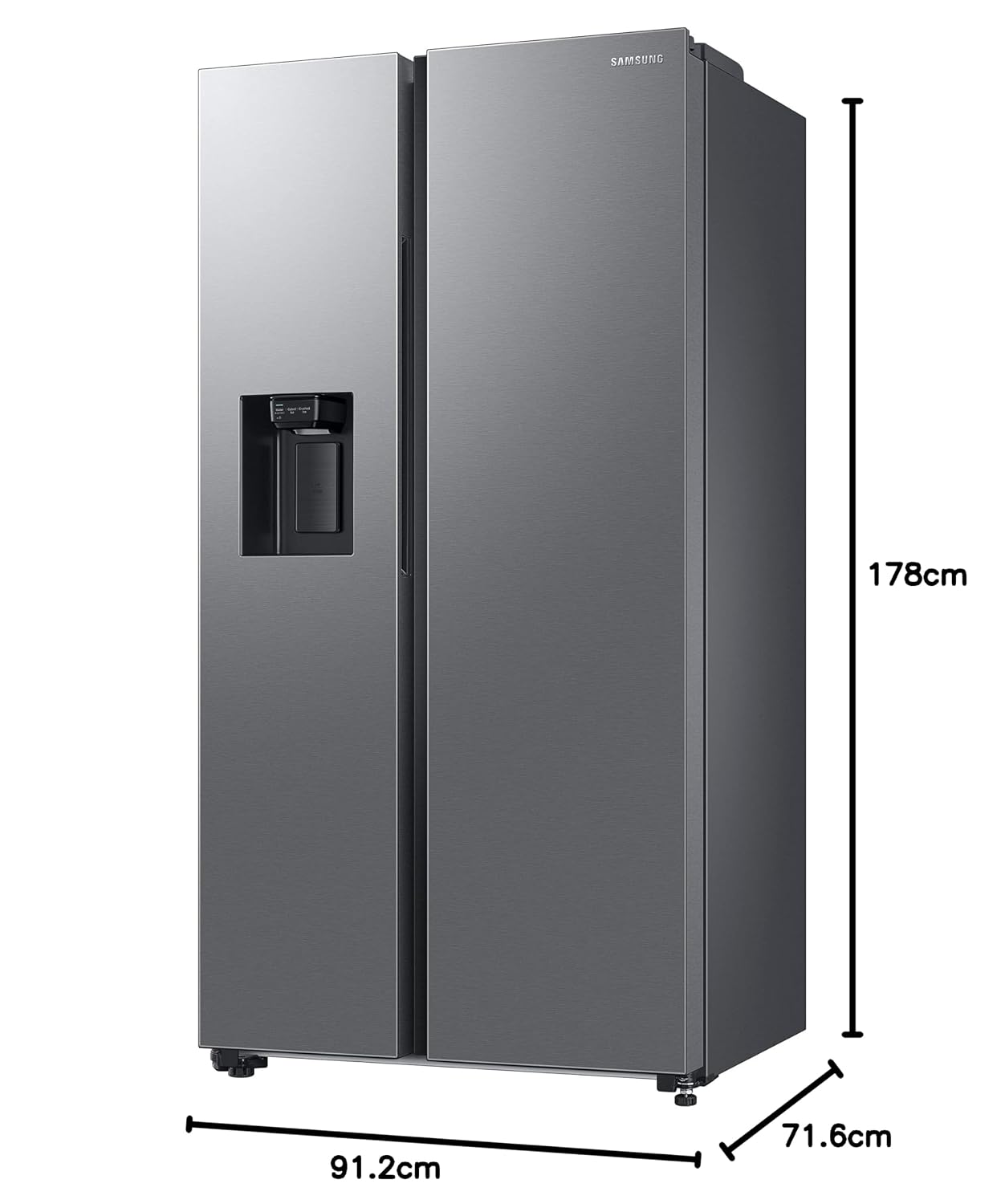 Samsung 633L 3 Star Side by Side Refrigerator