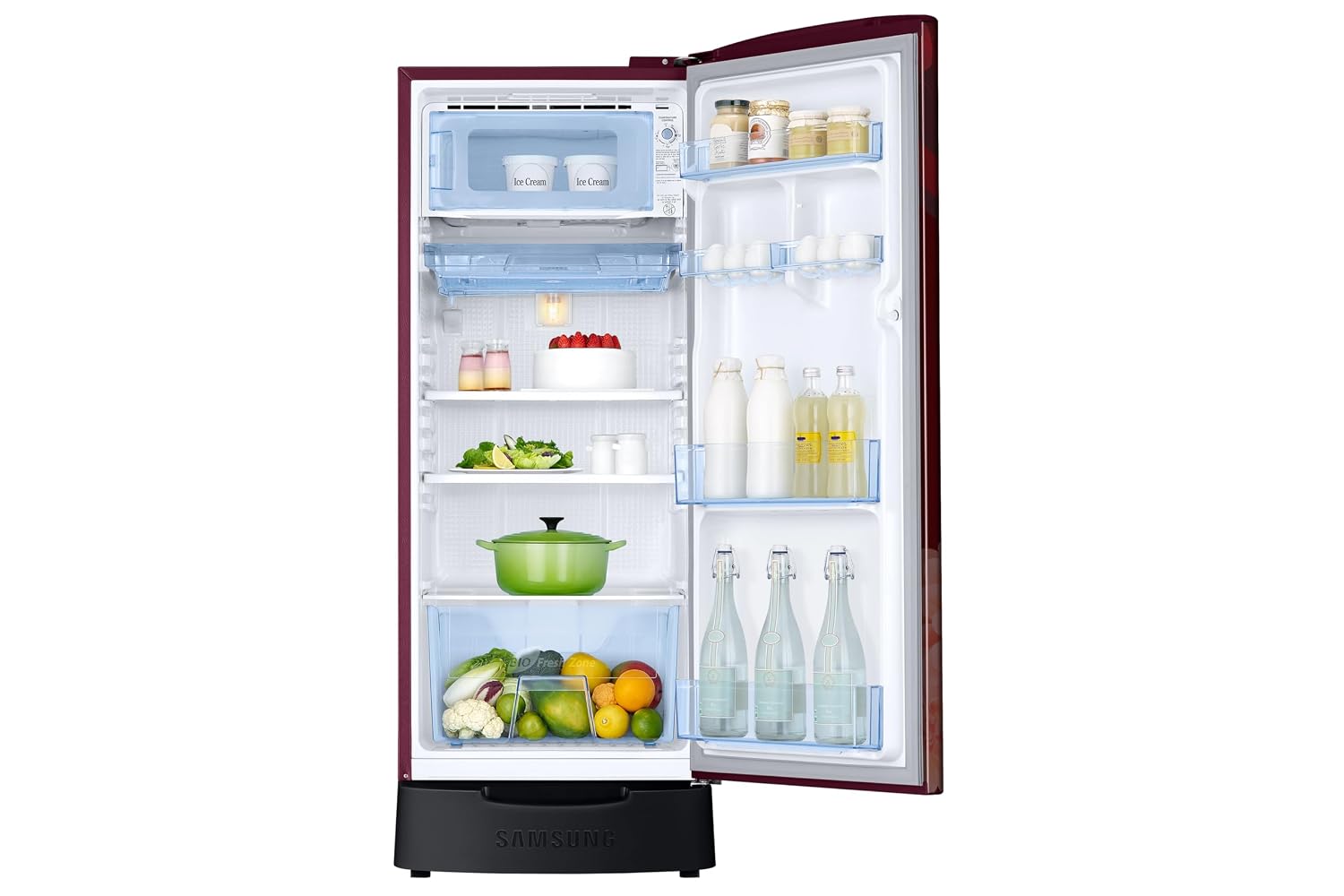 Samsung 183L Single Door Refrigerator RR20F2825BR/NL