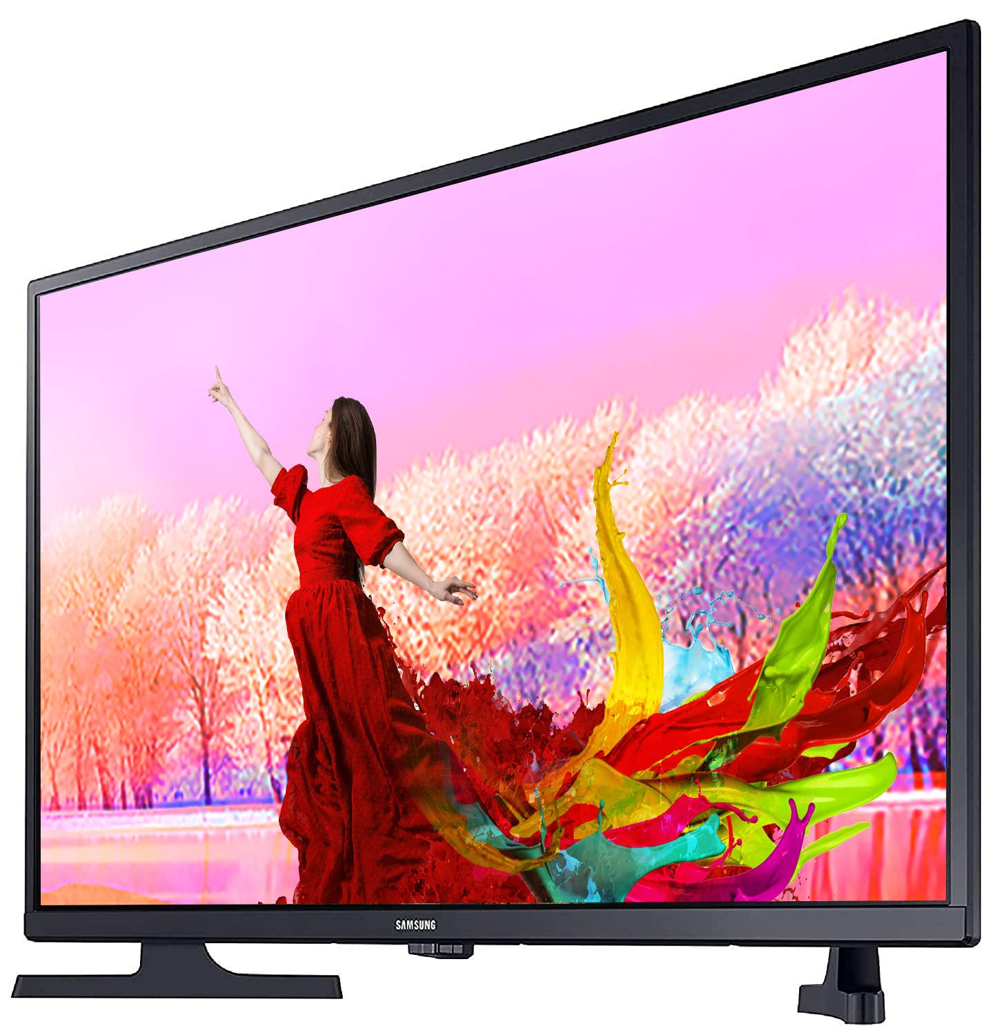 Samsung 80 cm (32 Inches) Wondertainment Series HD Ready LED Smart TV UA32T4340BKXXL (Glossy Black)