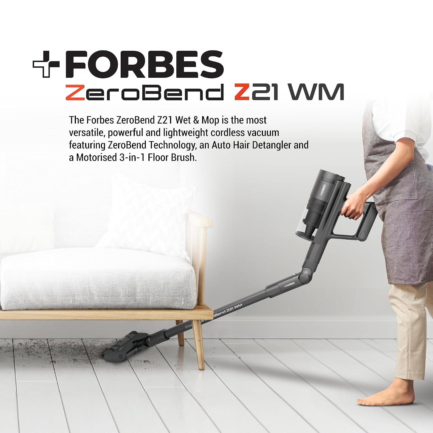 Eureka Forbes ZeroBend Z21 Cordless Vacuum Cleaner