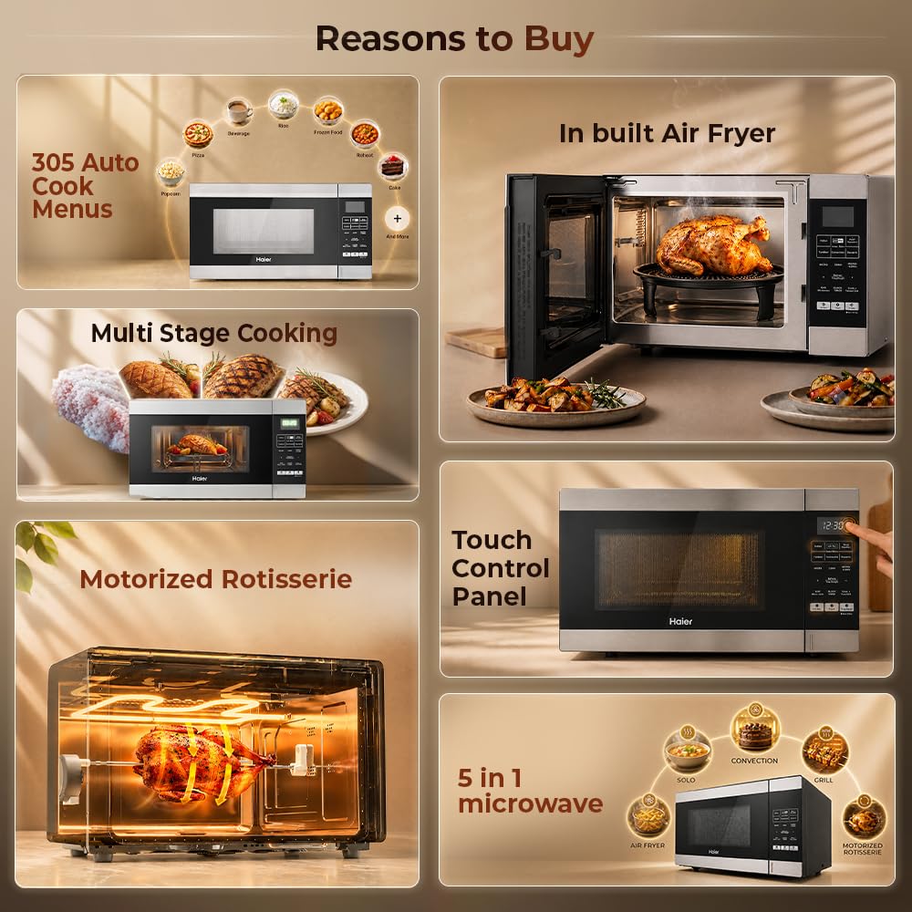 Haier 30L Air Fryer Convection Microwave