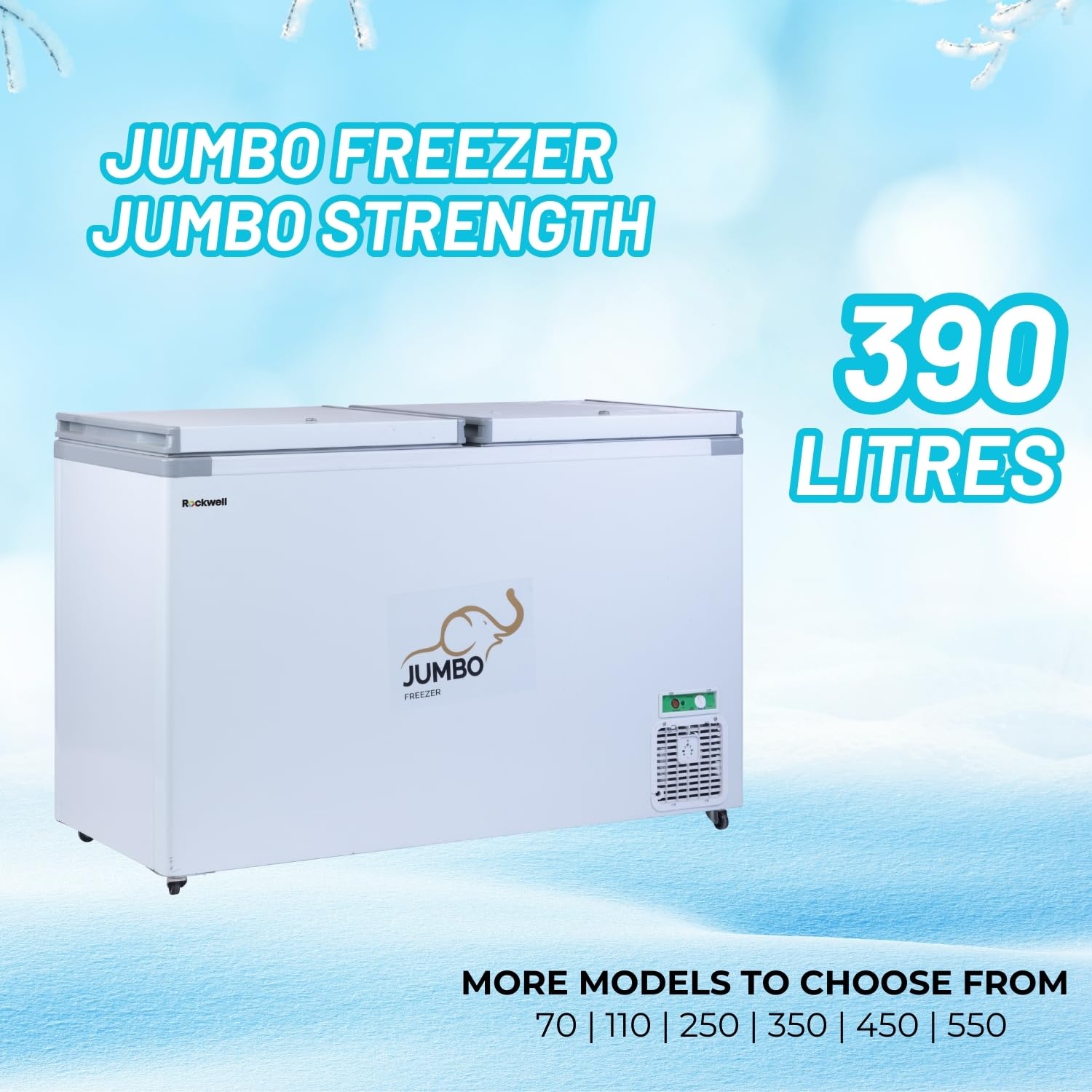 #Rockwell 450DDU Deep Freezer