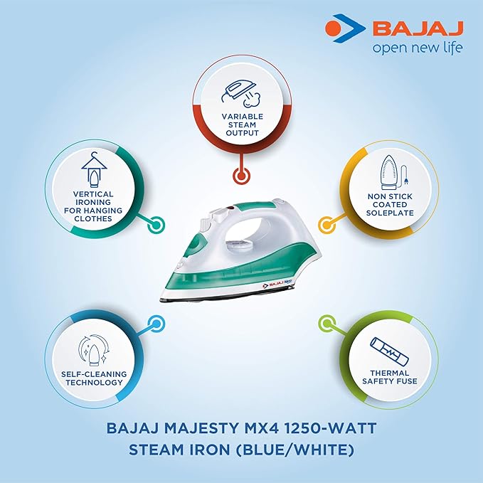 Bajaj MX 4 Neo Steam Iron