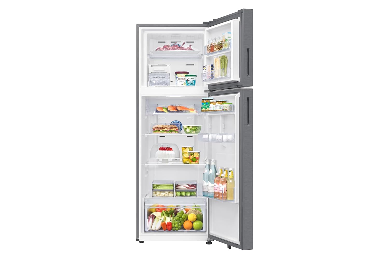 Samsung 350L 2 Star Bespoke AI Double Door Refrigerator