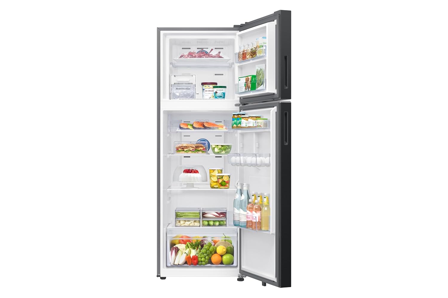 Samsung 256L 3 Star Bespoke AI Double Door Refrigerator
