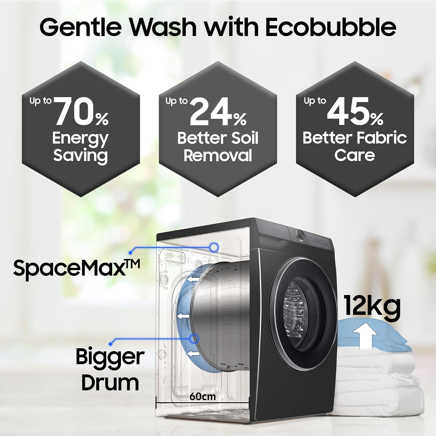 Samsung 12KG Front Load Washing Machine