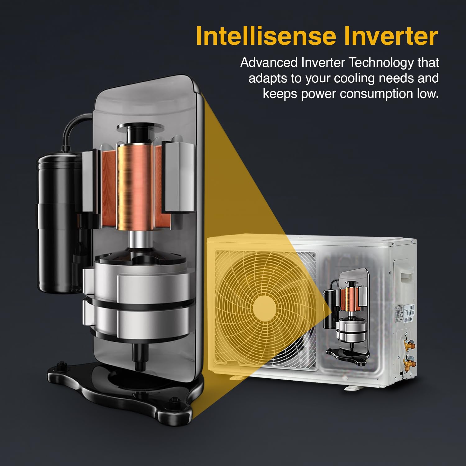 WHIRLPOOL AC SUPREMECOOL 2.0T 35 INV EXP S5N3PB0(41488/42460)