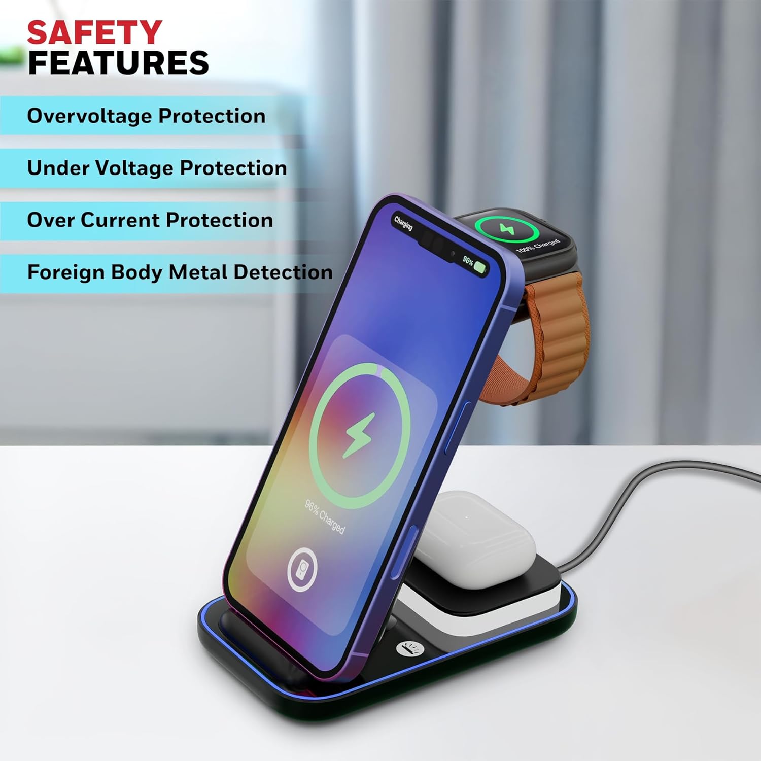 #Color_Black Honeywell Zest Wireless Clamp Charger