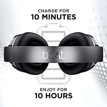 Gunmetal Grey Boat Nirvana 751 ANC Headphone