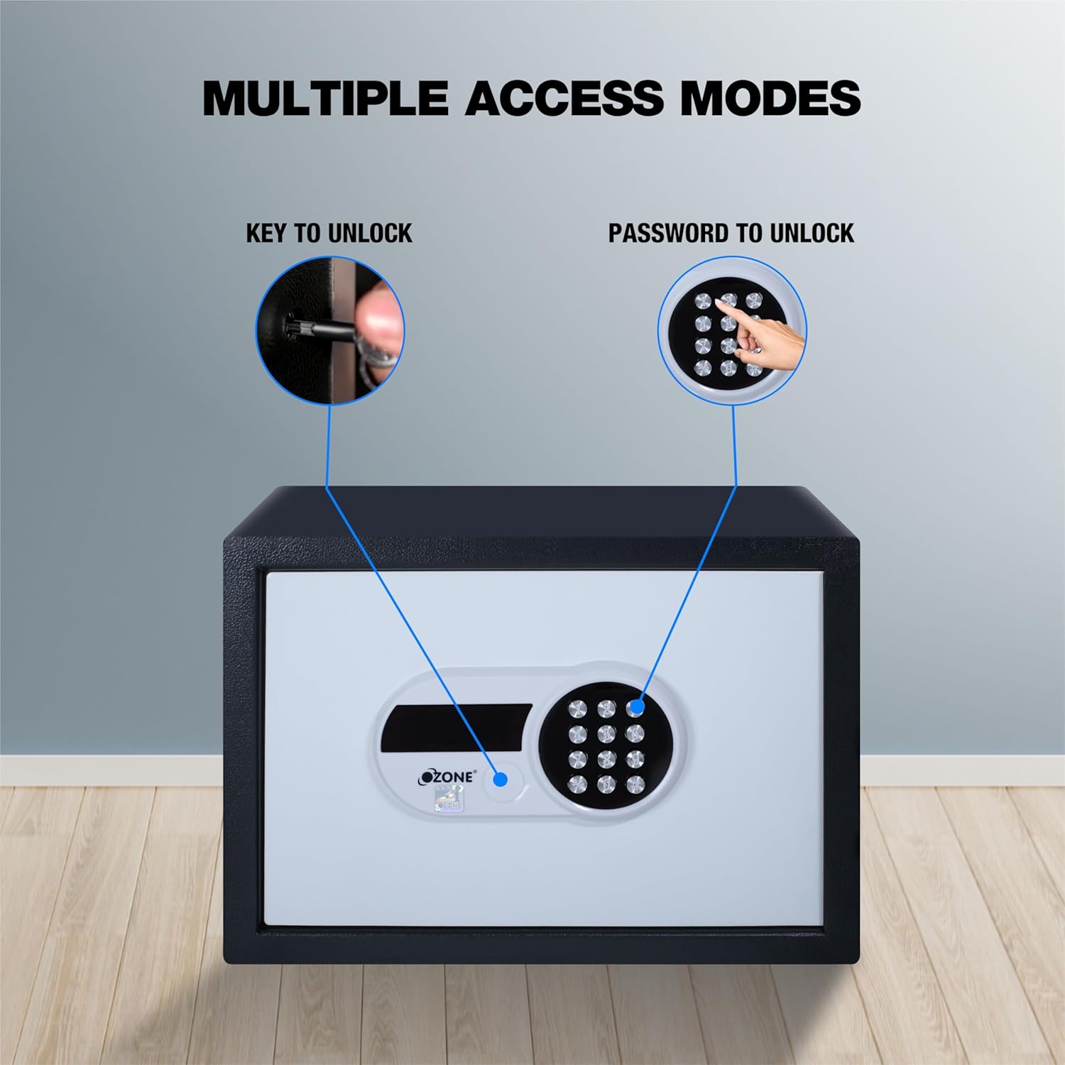 Ozone 14.6 L Digital Safe Locker