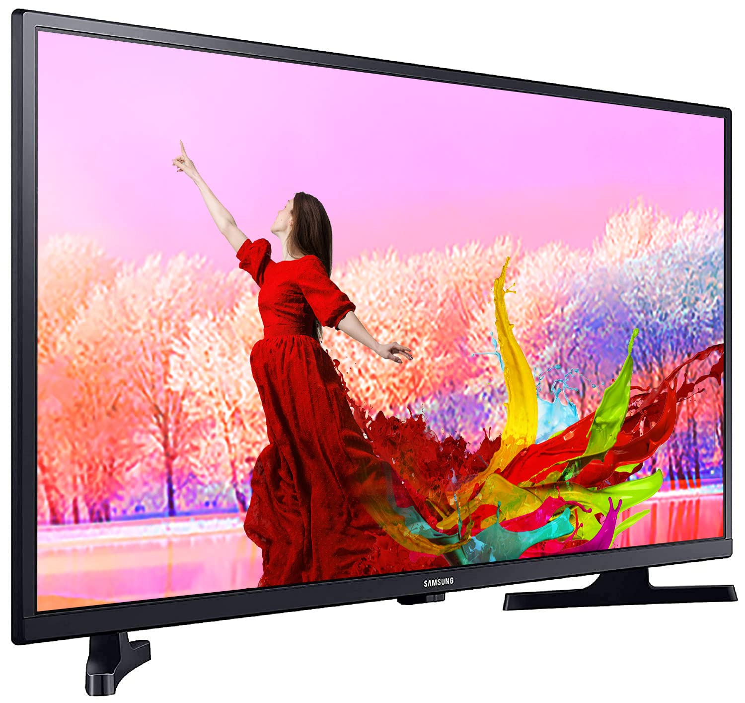 Samsung 80 cm (32 Inches) Wondertainment Series HD Ready LED Smart TV UA32T4340BKXXL (Glossy Black)