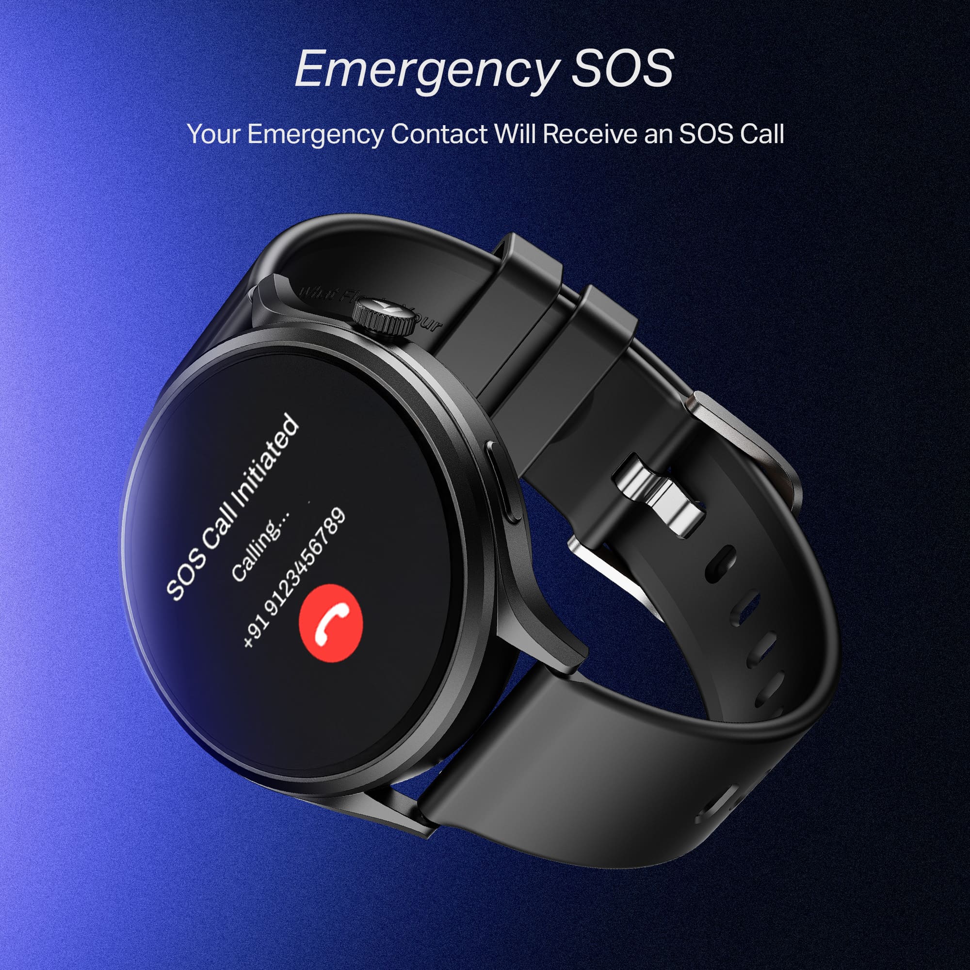 boAt Lunar Discovery Pro Smartwatch | 1.39" HD Round Display