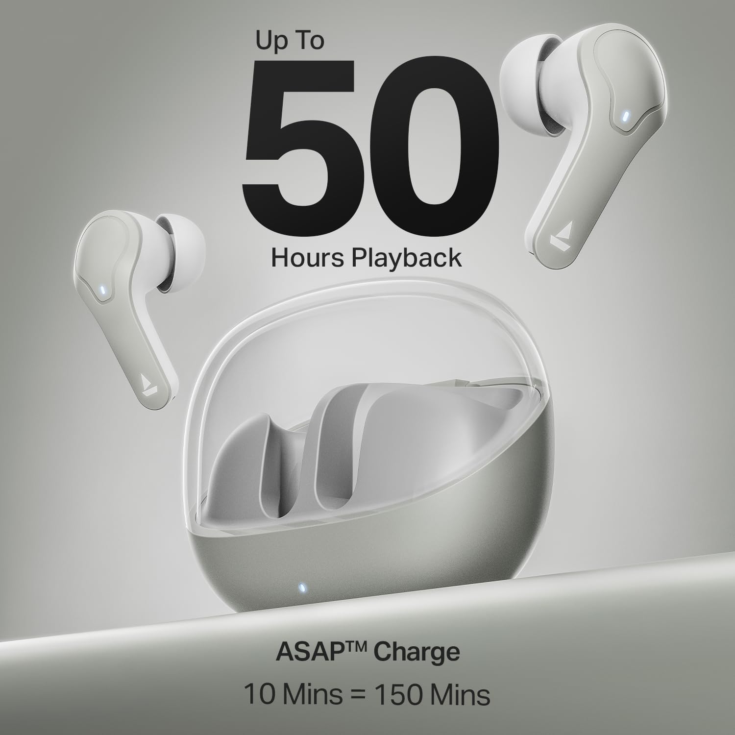 #Color_Ash Grey_boAt Airdopes Plus 311 wireless earbuds