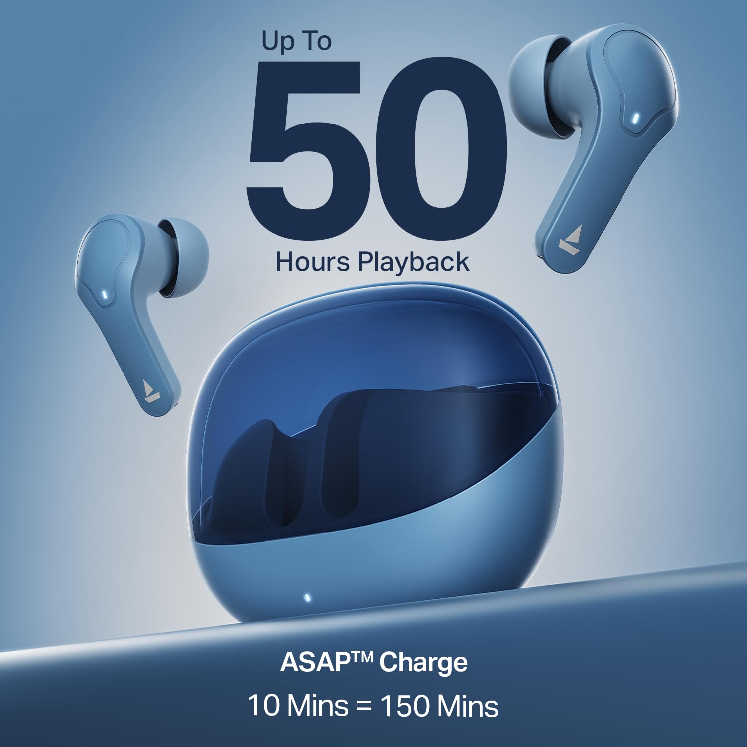 #Color_Midnight Blue_boAt Airdopes Plus 311 wireless earbuds