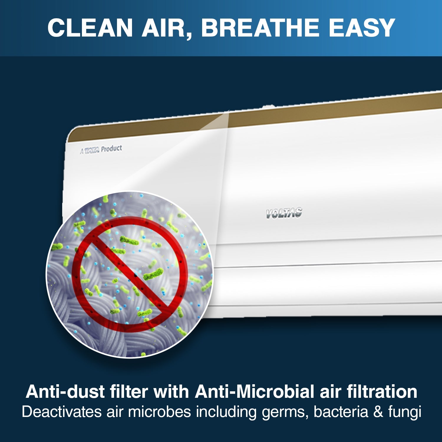 VOLTAS SAC 183V VERTIS SMART Elite Gold 1.5 Ton