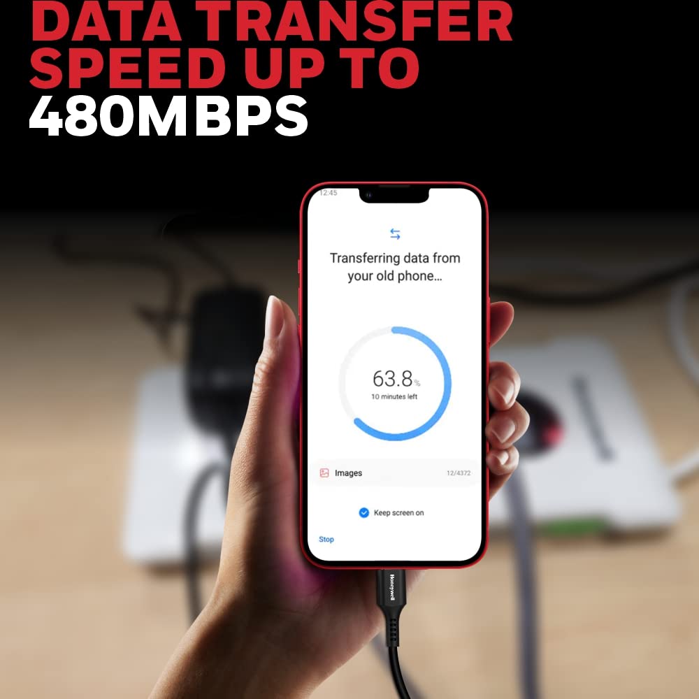 #Honeywell Type C to Lightning Silicone cable