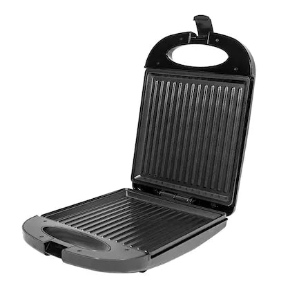 BPL 1200W 4-Slice Grill Sandwich Maker with Large Non-Stick Coating Plates, Cool Touch Handle with Lock, Ready Function LED Indicator
