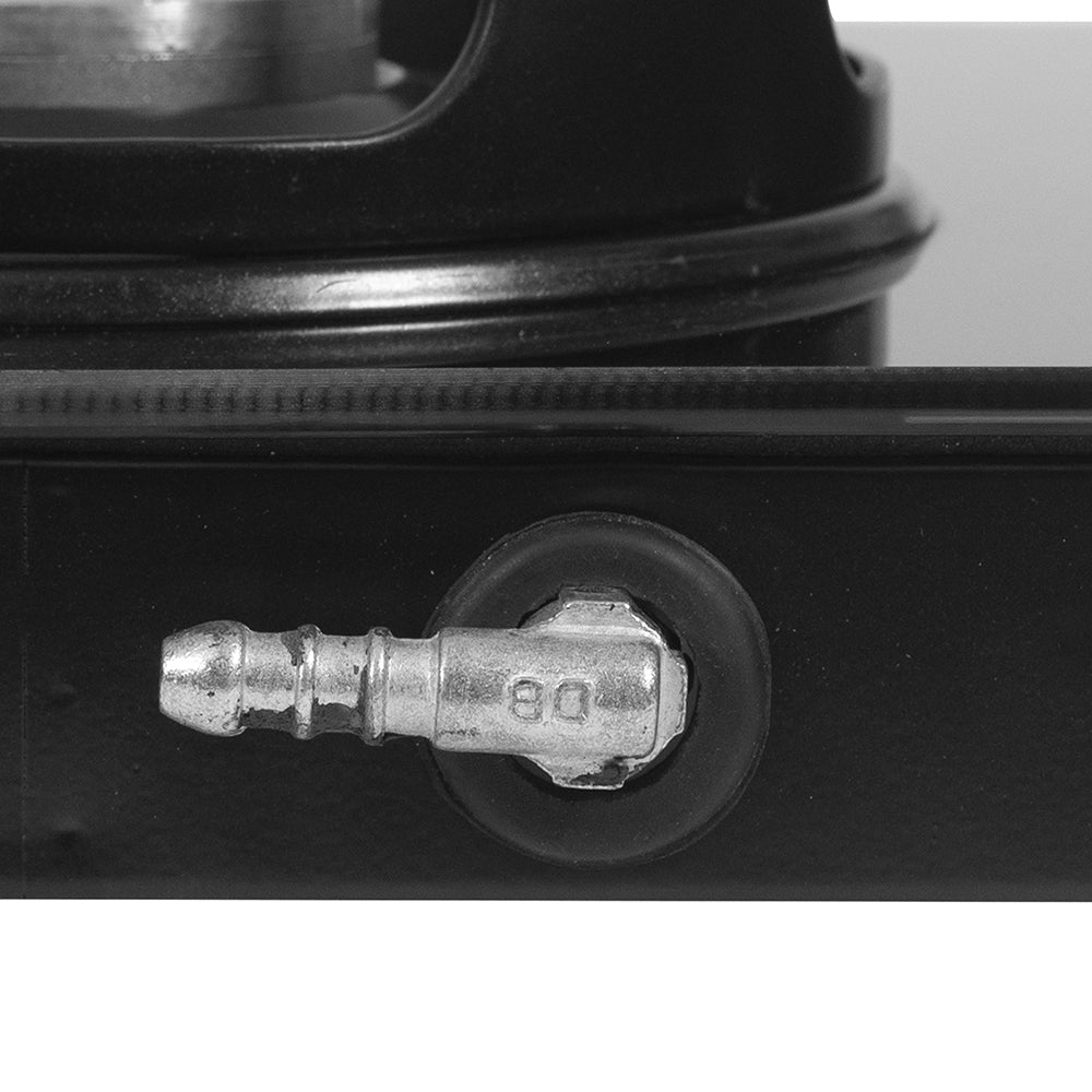 BPL BGSGTS0053B Slim Glass Top 3-Burner Gas Stove, Metal Knobs