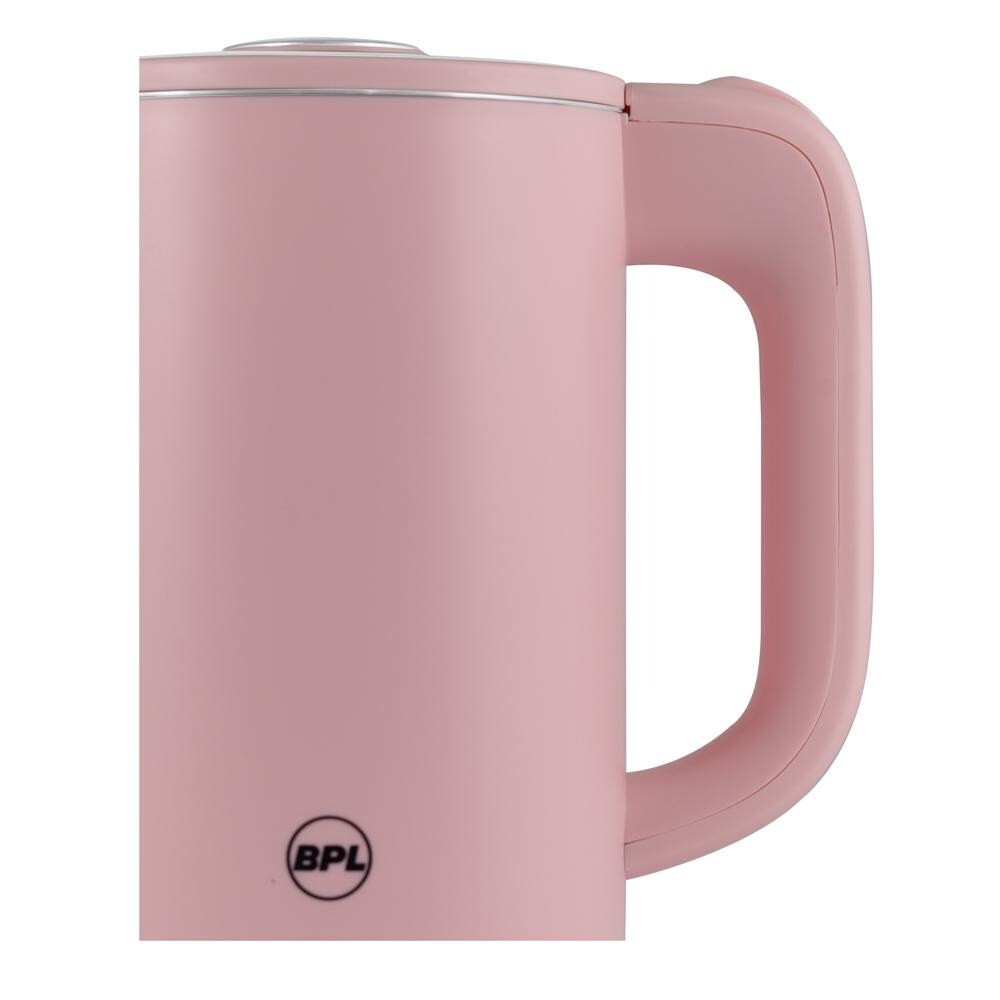 BPL 1.6L 1200W Electric Kettle, 100 Percent Detachable Lid for easy cleaning, Blue LED Indicator Light, Cool Touch Body, Dry Boil Protection, Auto Shut off, 2 Years Warranty