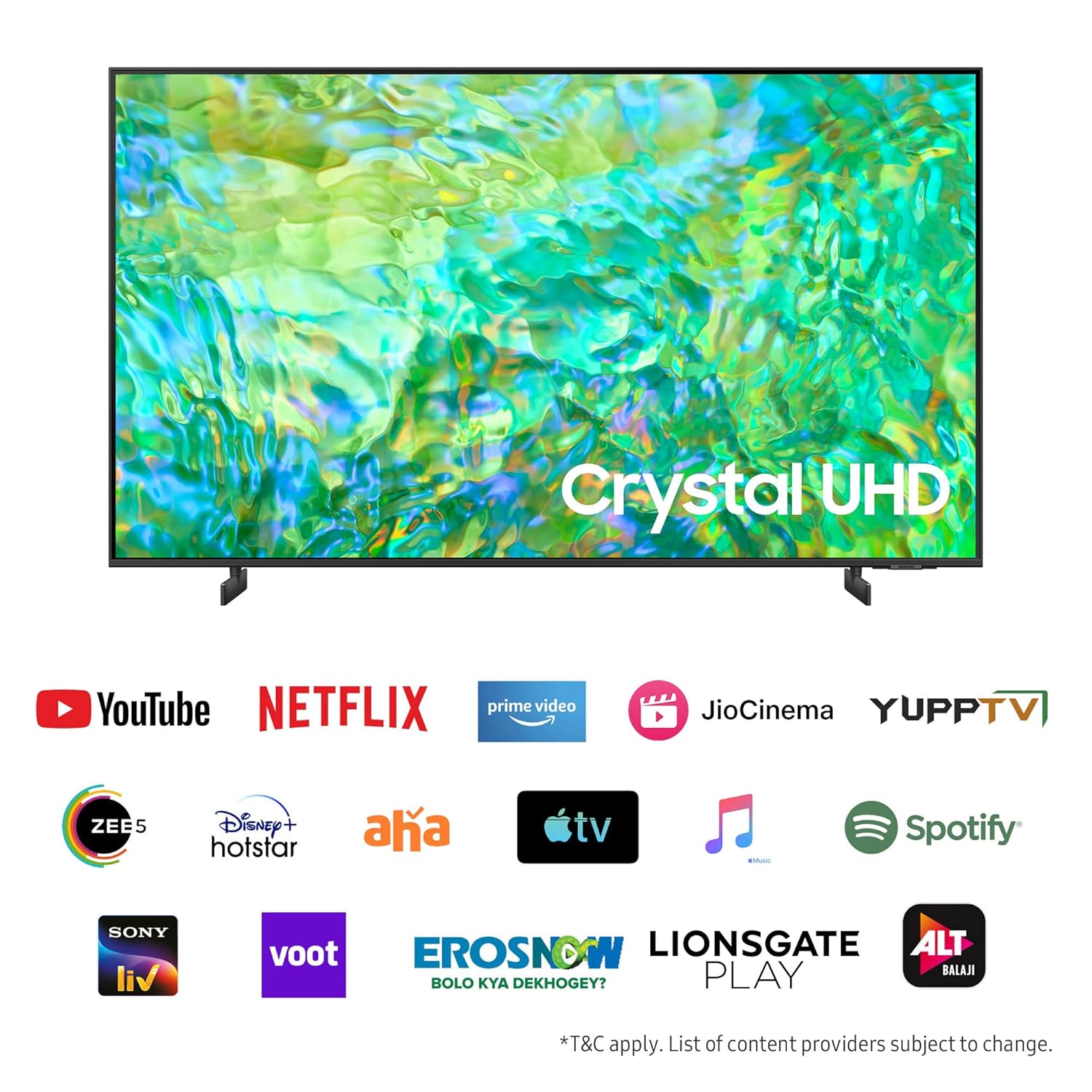 Samsung 189 cm (75 inches) 4K Ultra HD Smart LED TV UA75CU8000KXXL (Titan Grey)