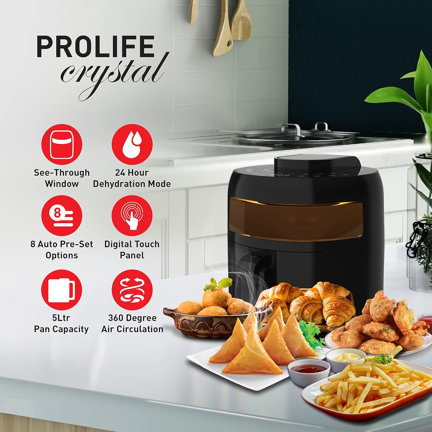 Havells Prolife Crystal Air Fryer
