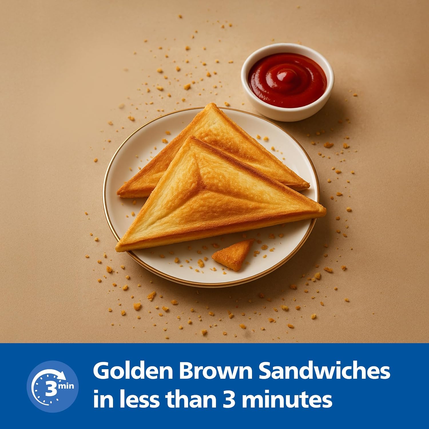 Philips HD3000/80 Sandwich Maker