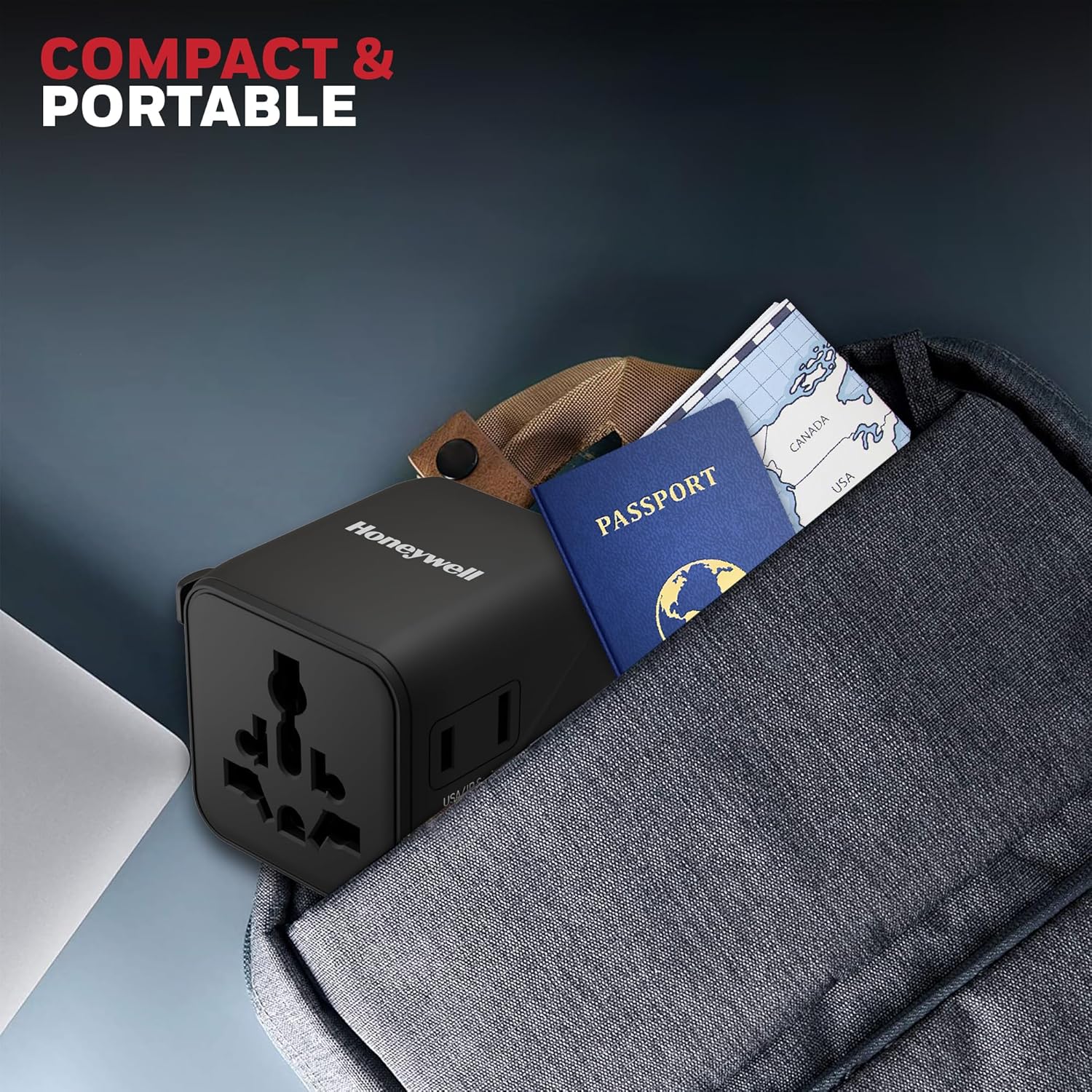 #Color_Black Honeywell World Travel Adapter