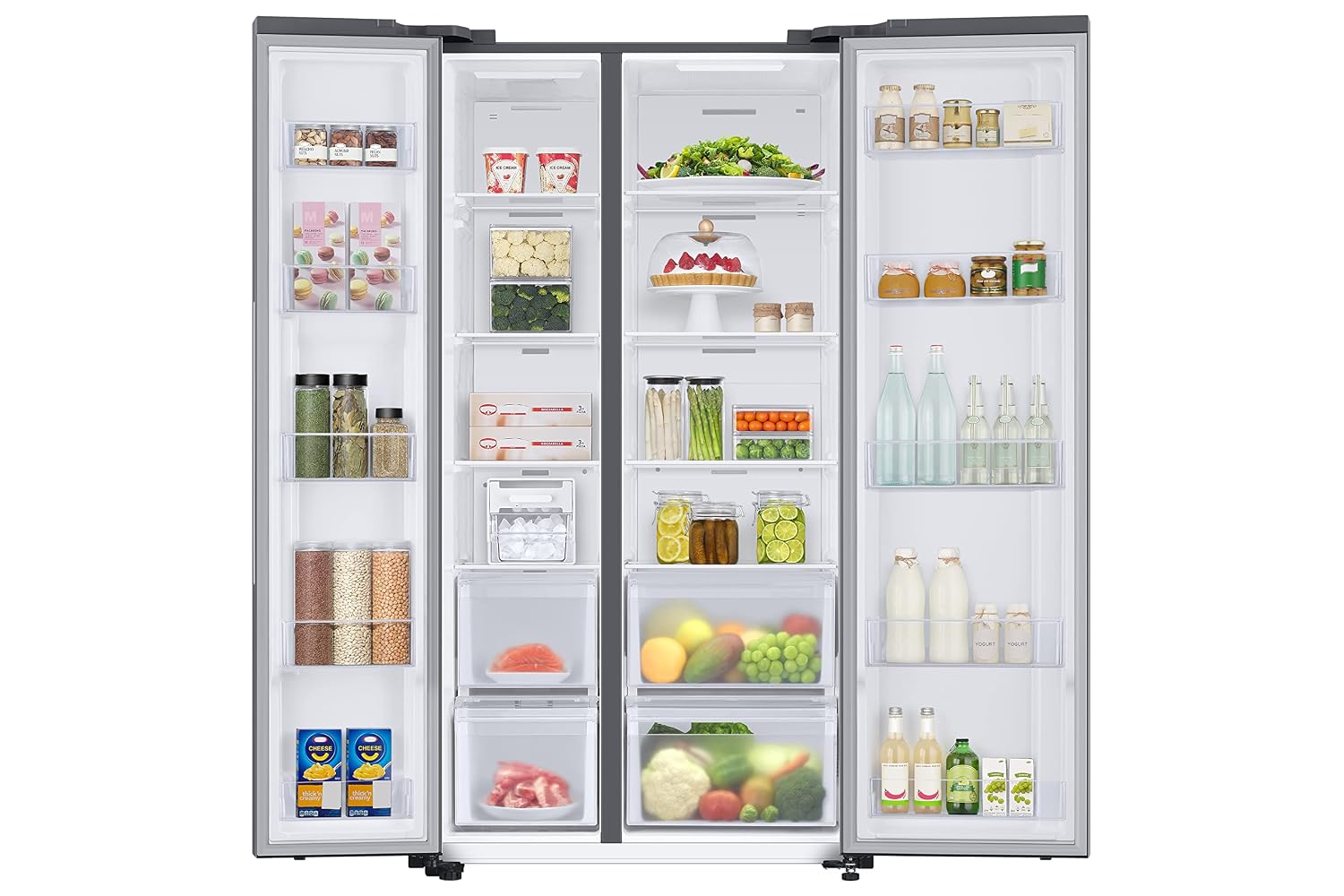 Samsung 653L 3 Star Side by Side Refrigerator