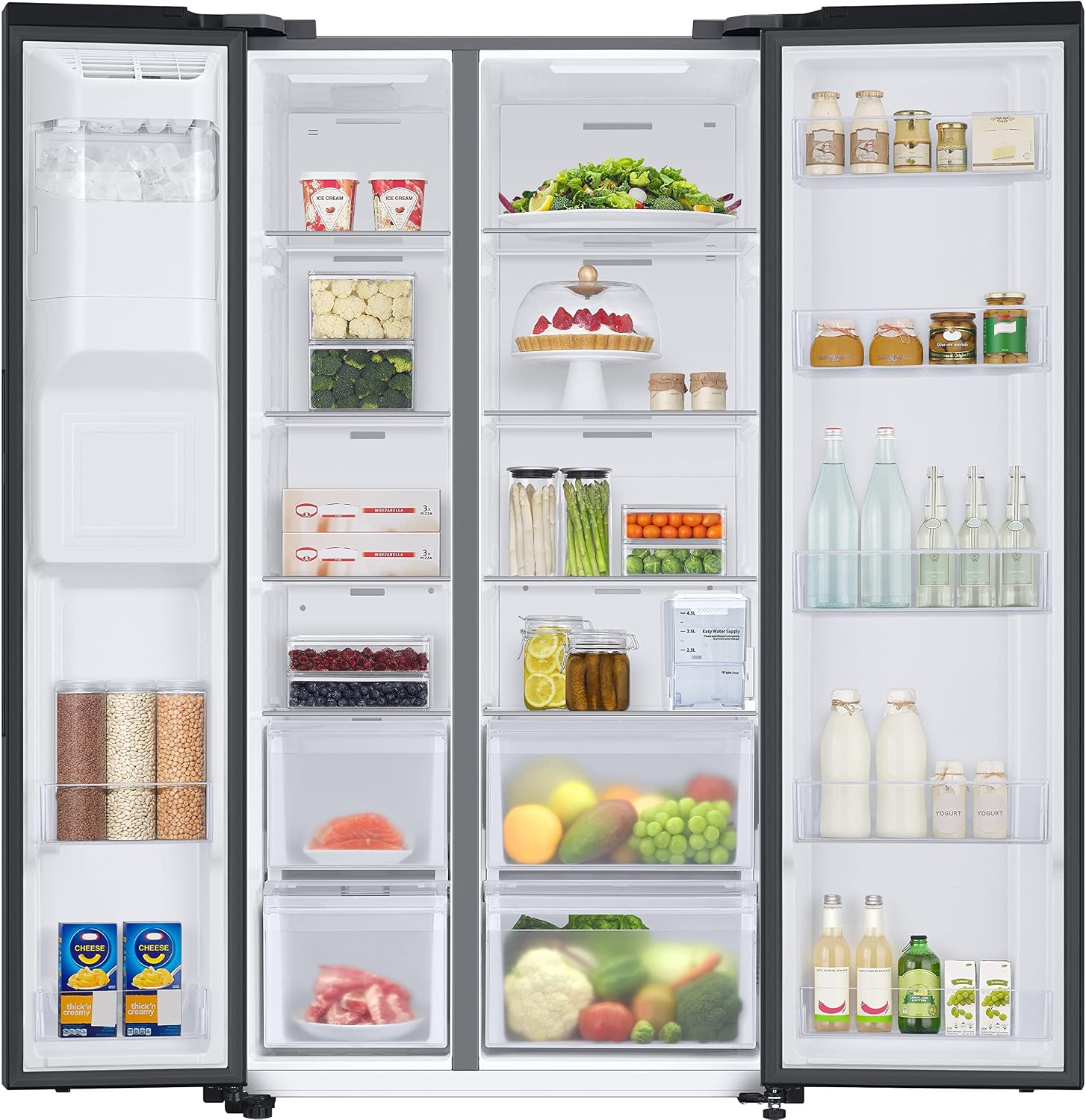 Samsung 633L 3 Star Side by Side Refrigerator