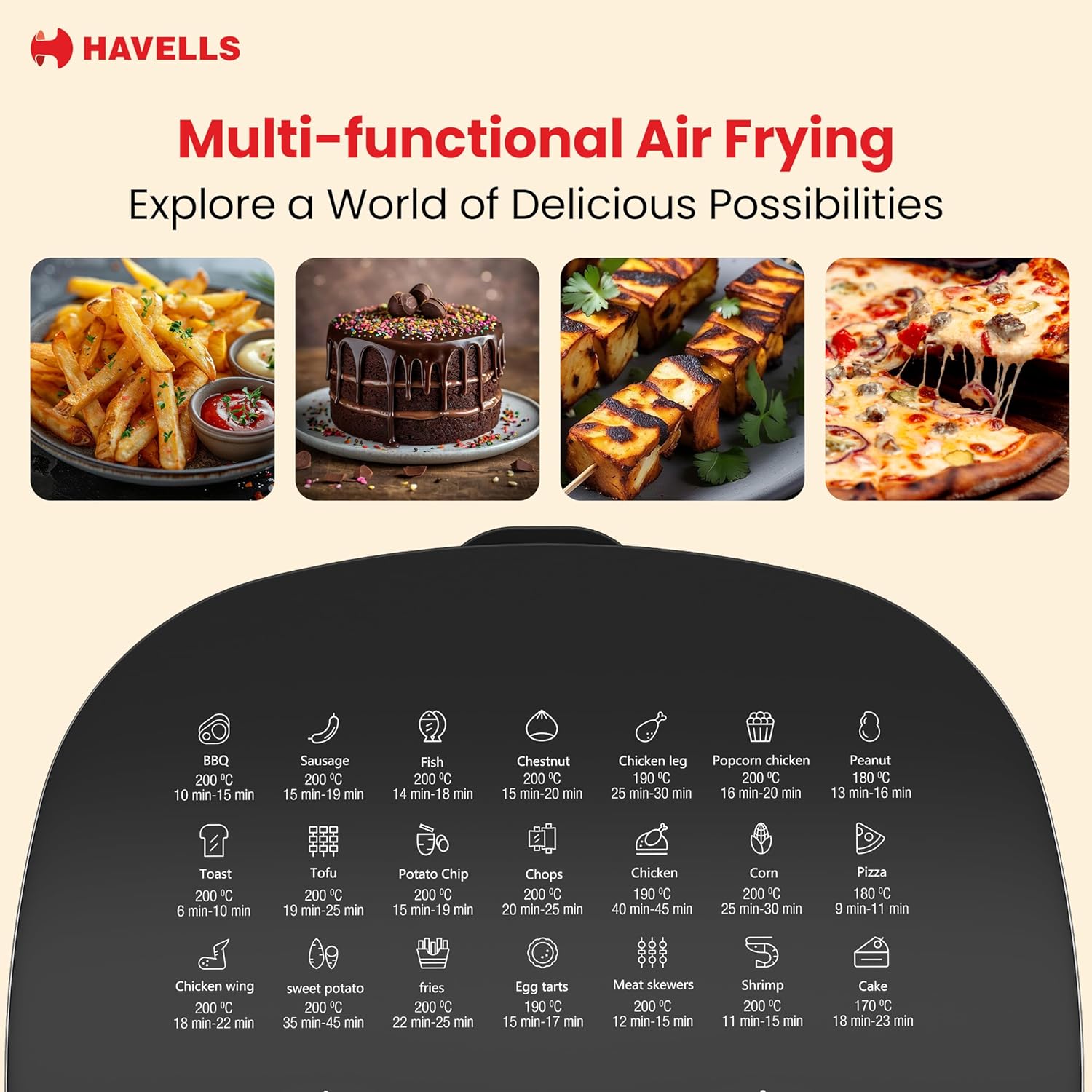 Havells Prolife Stellar Chef Air Fryer