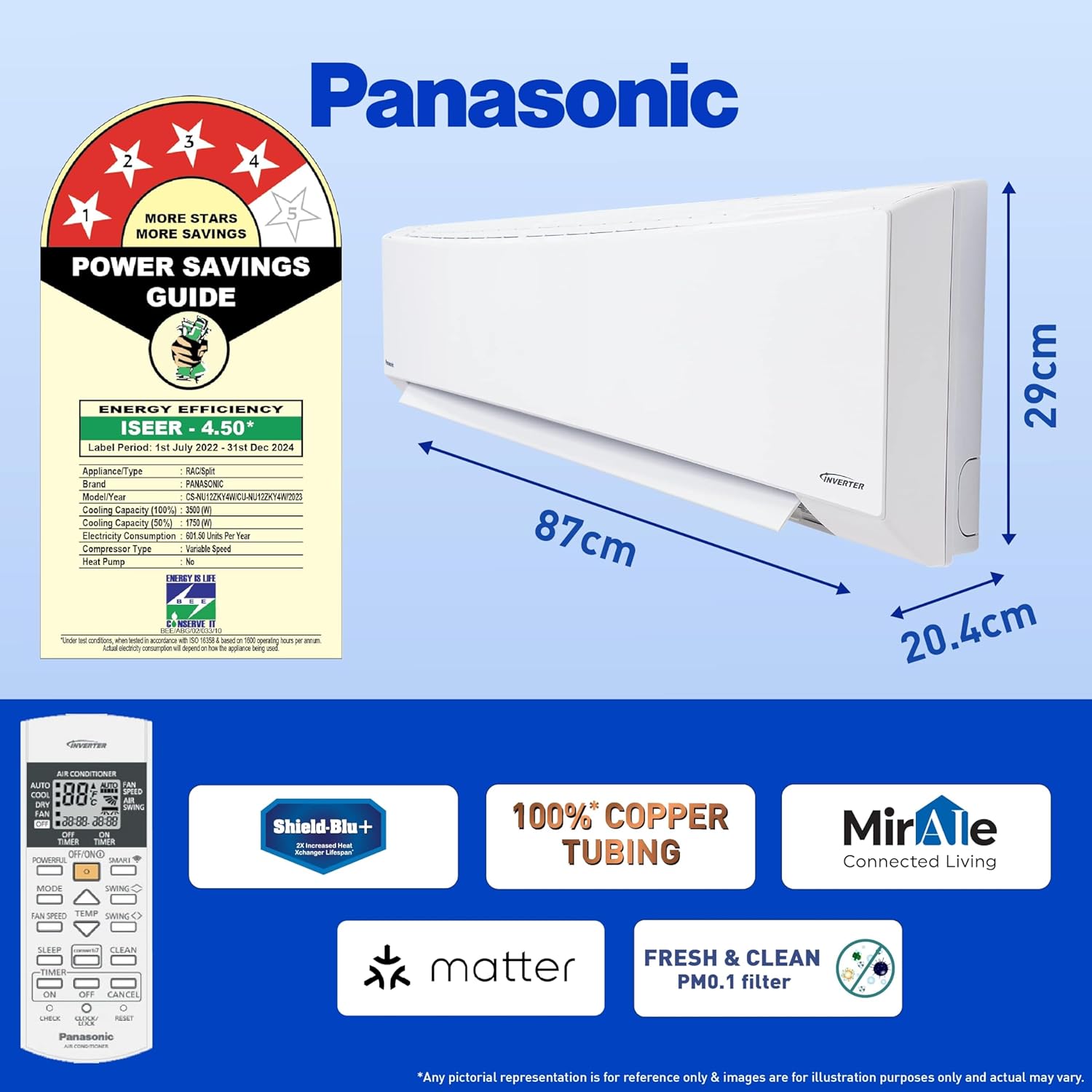 #Panasonic NU12ZKY4W AC