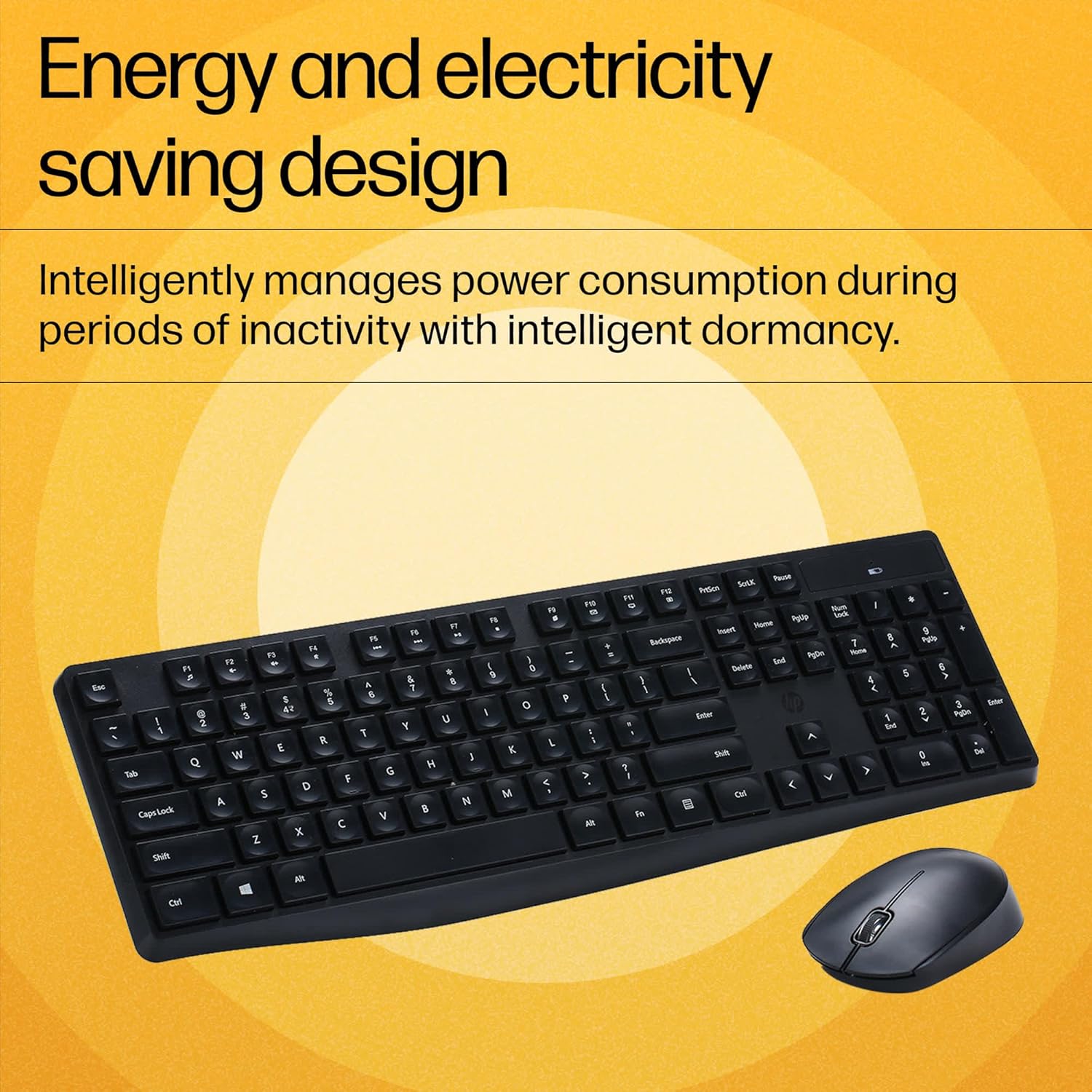 HP CS10 Wireless Keyboard Mouse Combo