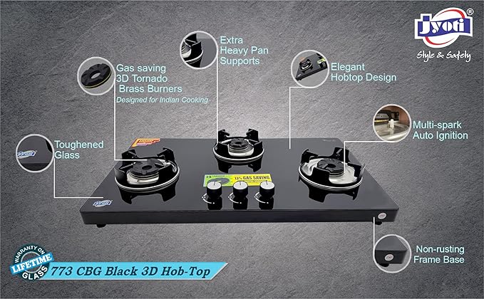 JGS-773 SLENDER 3D23000 AUTO HOB TOP