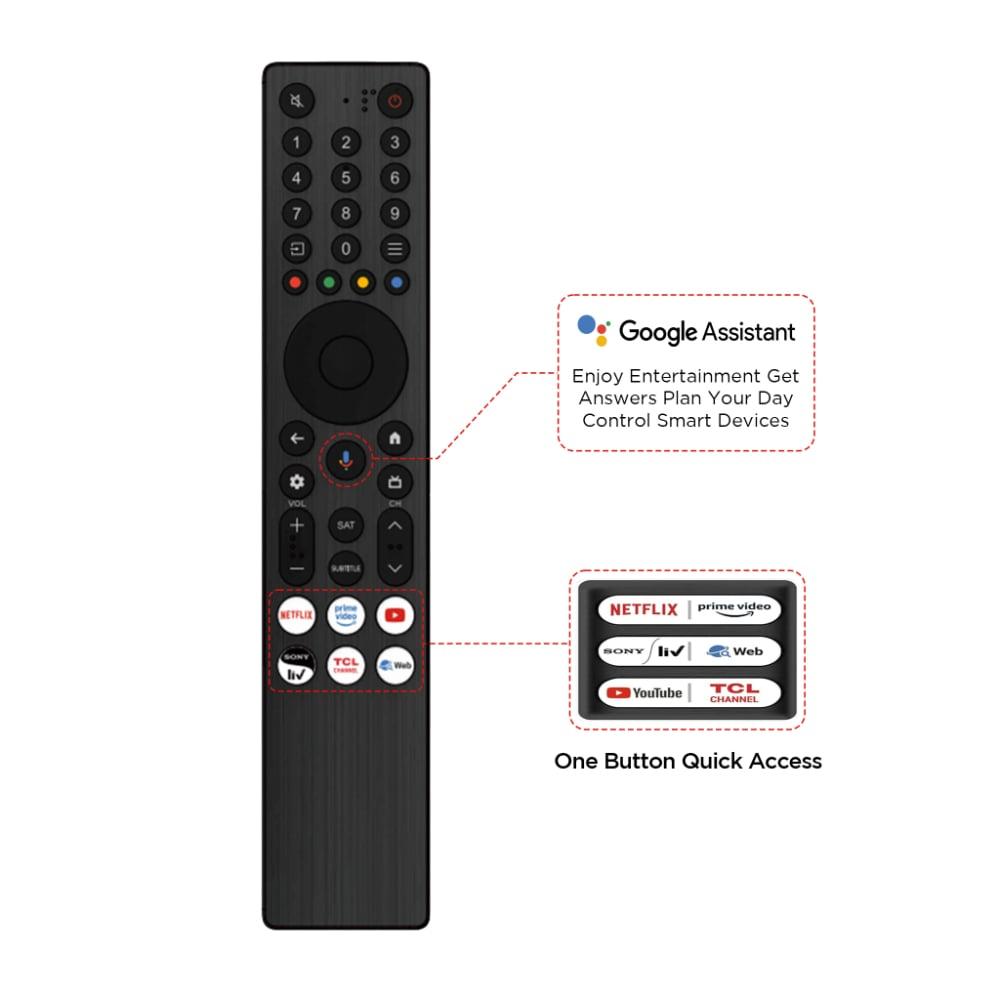 TCL TV P6L 75 Inch 4K Smart TV