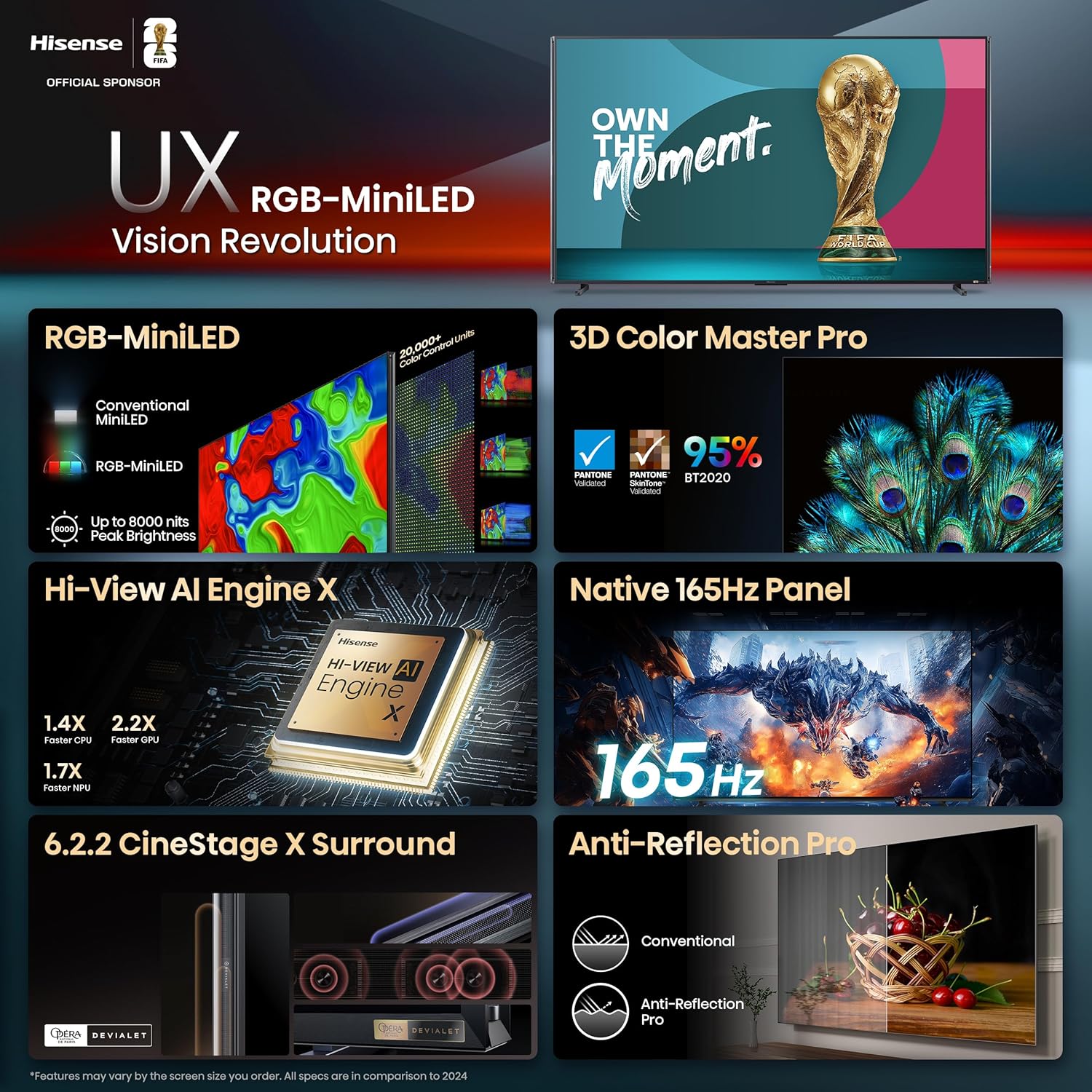 #Hisense 100UX RGB MiniLED TV