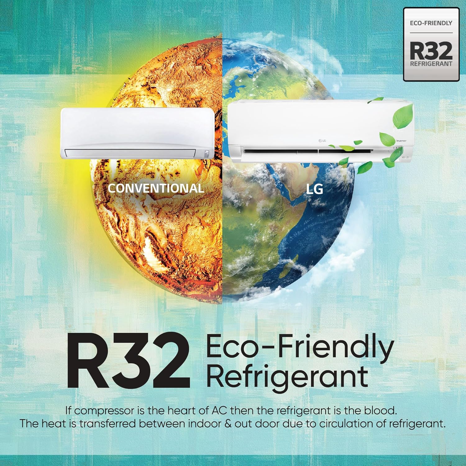 LG A/C SPLIT 1 TON USNQ12CNXE.AMLG*** (INVERTER)