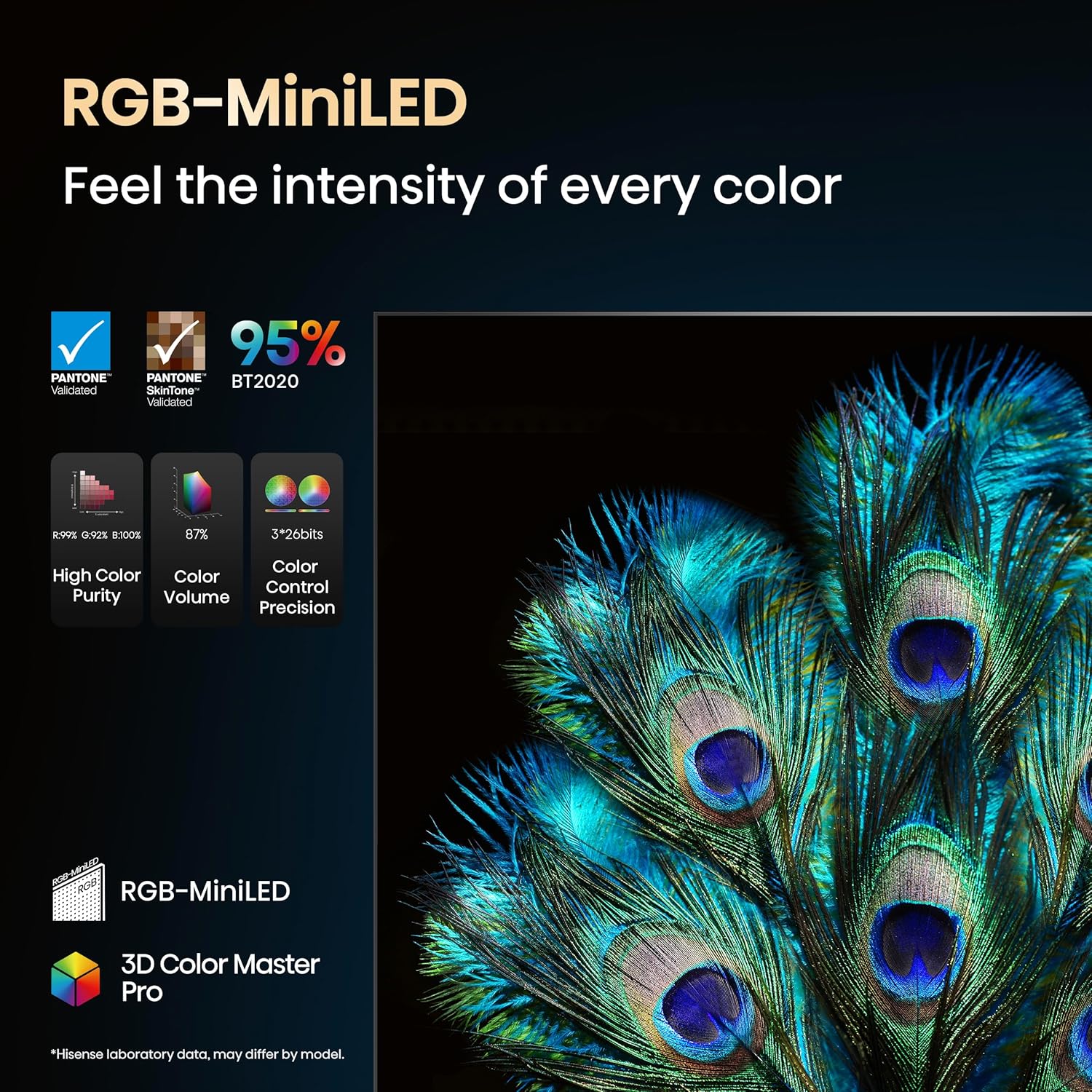 #Hisense 116UX RGB MiniLED TV