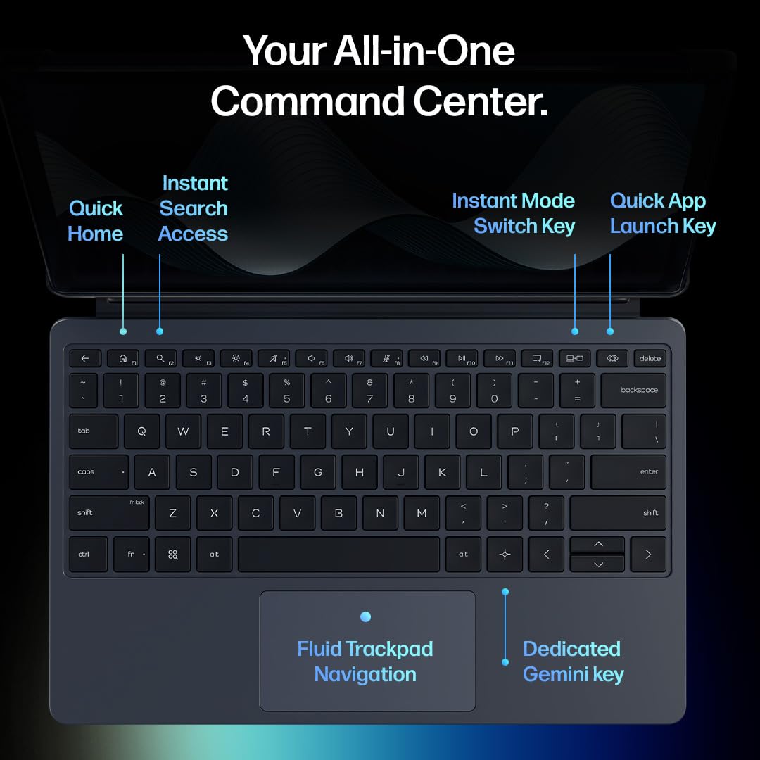 HP OmniPad 12 2-in-1 Tablet with Detachable Keyboard HP | DJI collaboration