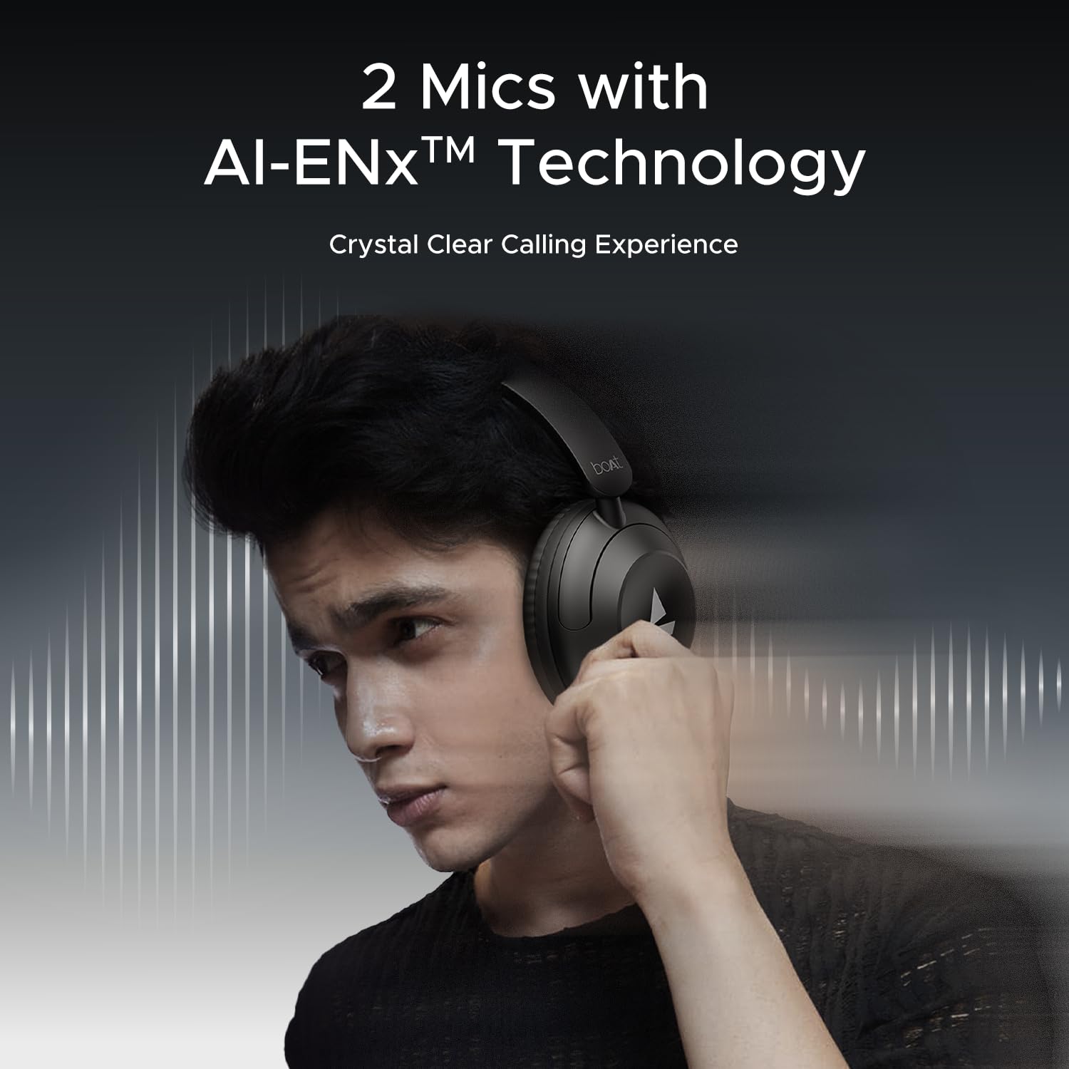 boAt New Launch Rockerz 650 Pro, Touch/Swipe Controls, Dolby Audio, 80Hrs Battery, 2Mics ENx, Fast Charge, App Support, Dual Pair, Bluetooth Over Ear Headphones with Mic