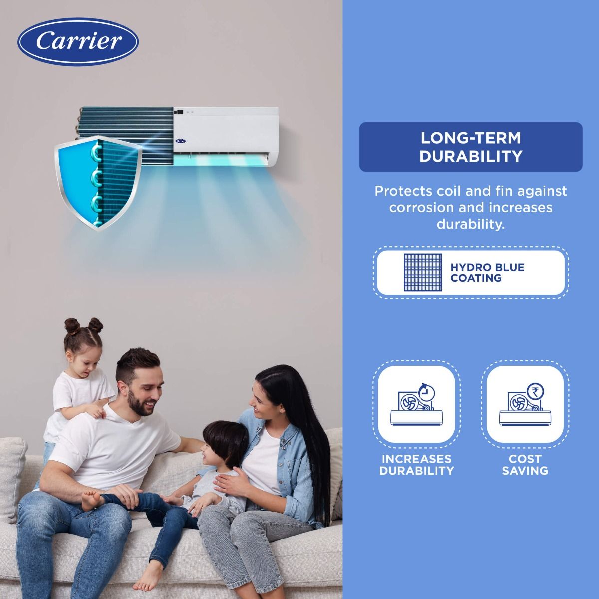 24K DURAWHITE Ex R32 SPLIT AC_CAS24DH3R33F0