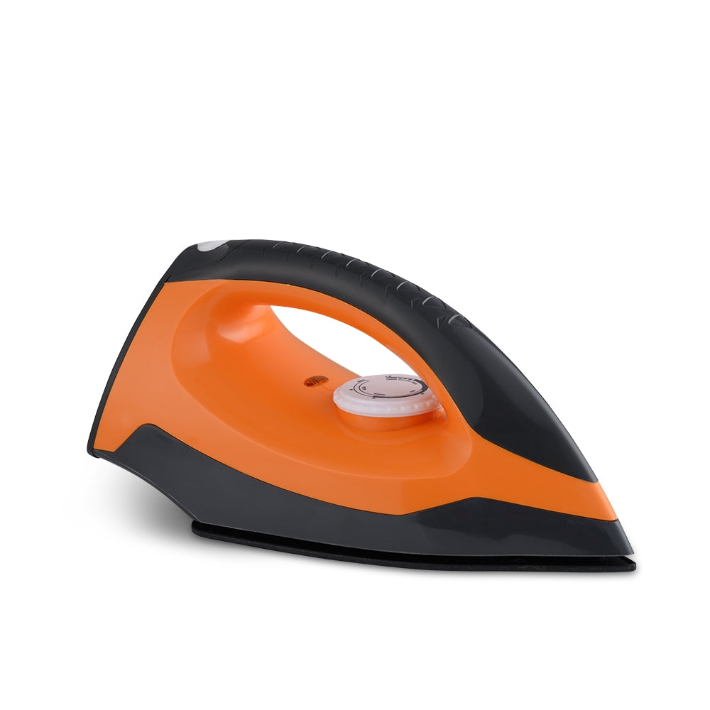 BPL BDIP10911 Dry Iron – 1000W, Orange & Grey, Non-Stick Plate