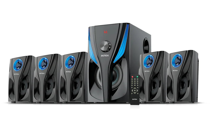 Roar R 800 5.1 CH Multimedia Speaker system with deep bass and stylish design