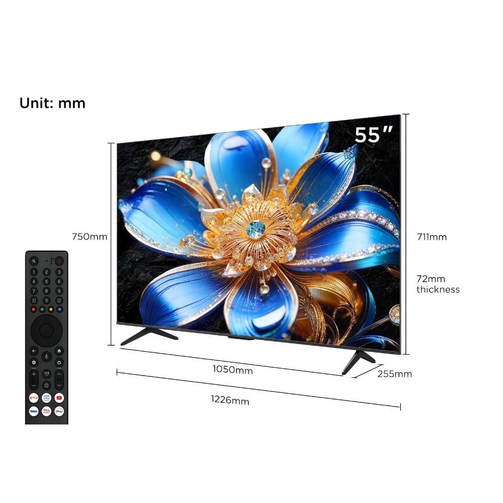 TCL TV T69D 55 Inch QLED TV