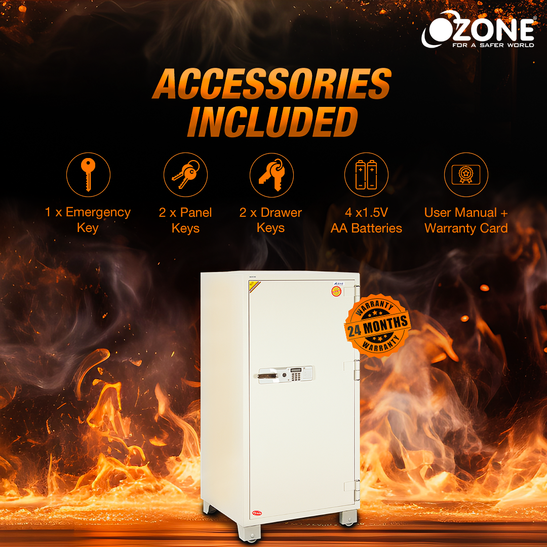 Ozone 230 Litres Fire-resistant Safe Locker