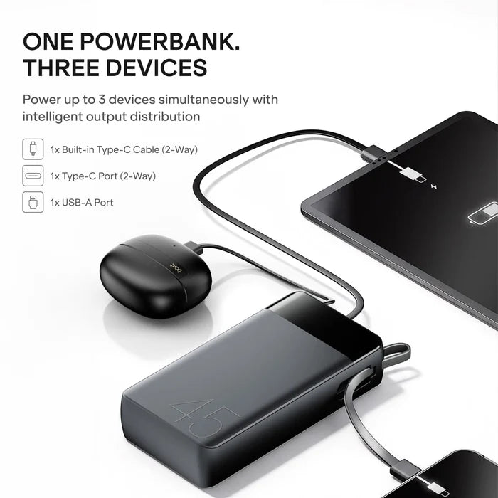 boAt Power Bank Apex PB445 20000mAh 45W