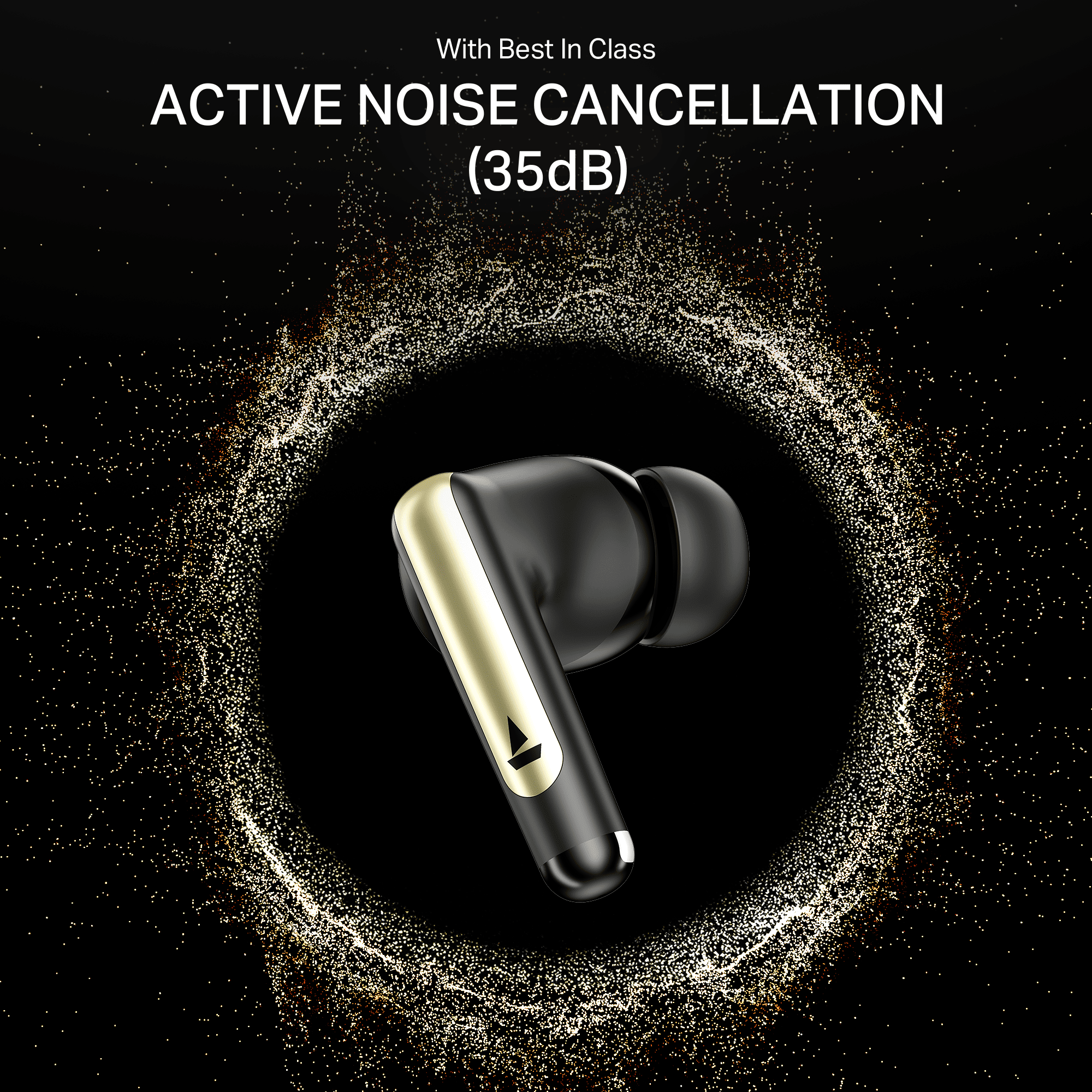 #Color_Black boAt Airdopes 141 Elite ANC